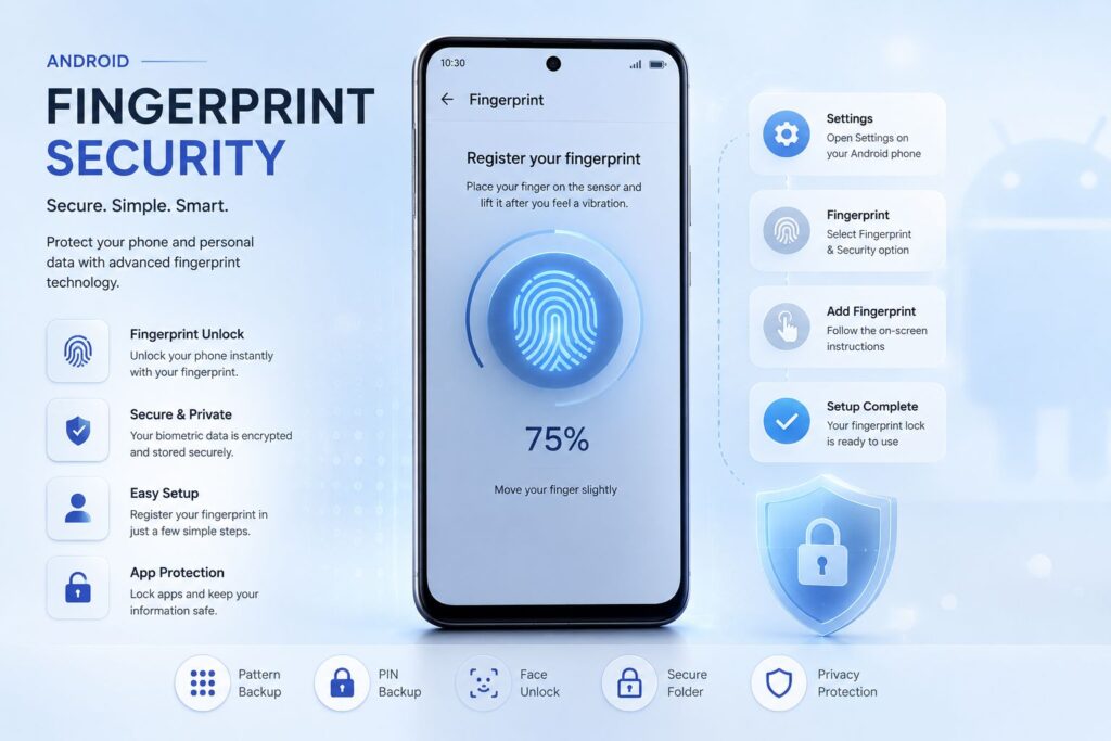 Android Fingerprint Security Settings