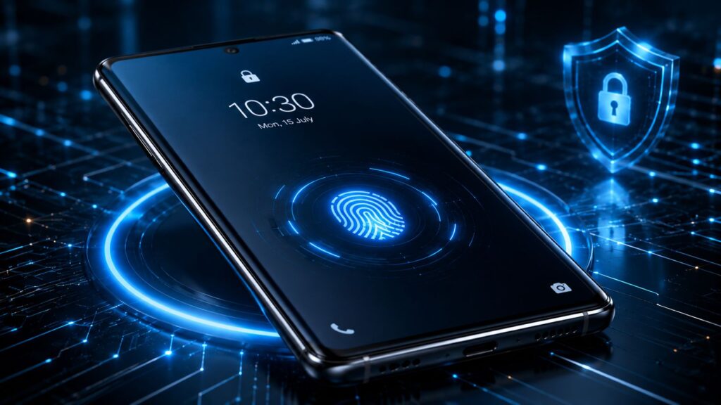 Secure Android Phone with Fingerprint Lock