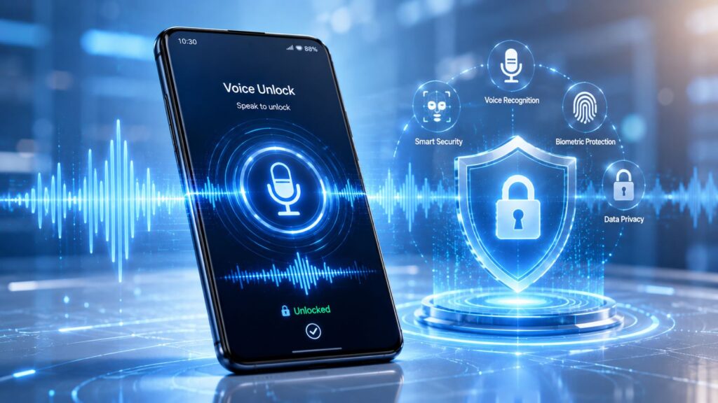 Secure Android Smartphone with Voice Lock