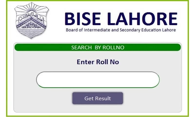 BISE Lahore Result Check by Roll Number